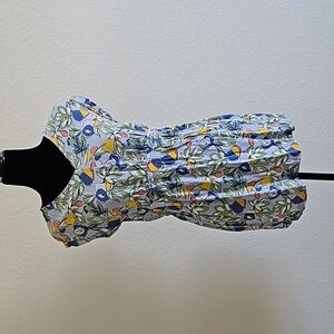 Loft - Printed Blue Dress - SP